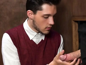 Missionary boy fucked by church in confession room