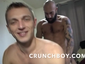 New crunchboy realease : romantik fucked bareack by ginnai maggio ! 24 cm !!