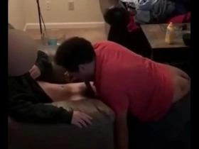 Sucking a lyft driver & swallowing his load big cock