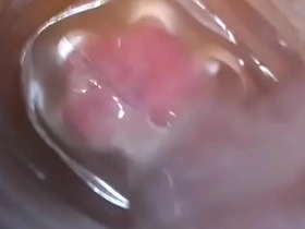 Internal view of me fucking and cuming in my new fleshlight lady