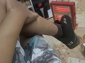 Dick exposed flash cock
