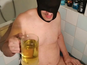 Ultra hard gagging throat fuck a piss drinker hd