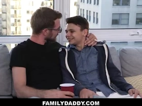 Little teen stepson threesome with stepdad and - austin lock, damien nichols, alex killian