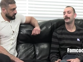 Healthy step family dick size comparing