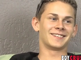 Cute seth serenity shoots hot cum after hot solo wanking