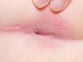 Closeup of my shaved asshole