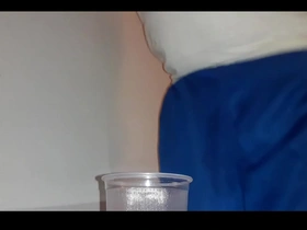 Had to take a morning piss in my bedroom infront of my camera