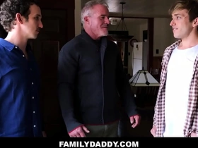 Young stepson and hot stepdad take turns fucking grandpa - dale savage, bar addison, greg mckeon