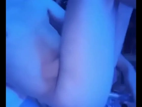 Guy masturbates ass