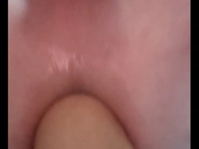 Tight bi ass stretched open