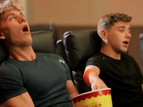 Buttering his popcorn / men / joey mills, felix fox  /  - follow and watch joey mills at www.men.com/joey