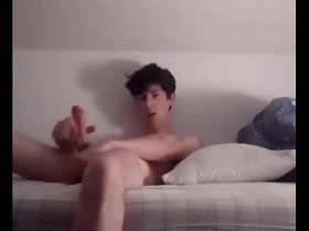 Teen having a good time