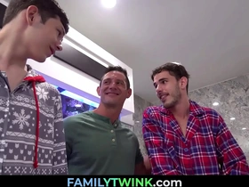 Familytwink.com ⏩ cool step father pummeling with his offspring... jax thirio, dakota lovell