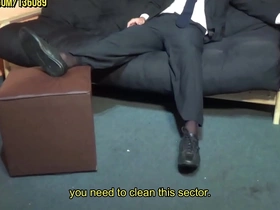 Boss leonel foot worshiped