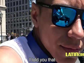 Picking up latin twinks on street